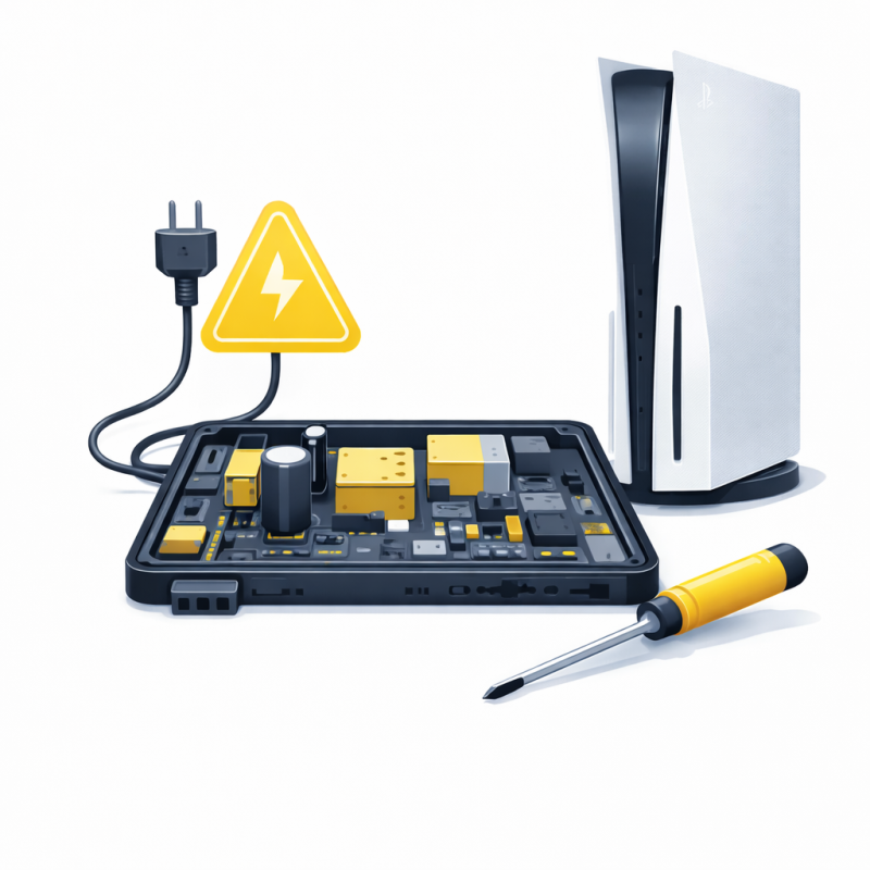 Réparation  Bloc Alimentation SONY PS5