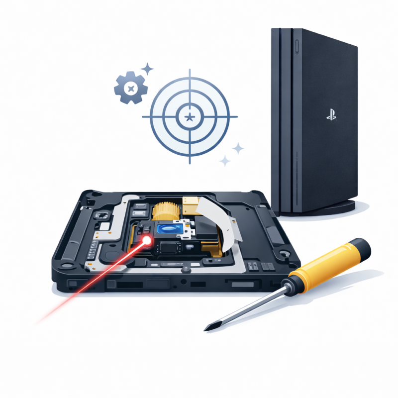 Réparation  Bloc Optique SONY PS4 Fat