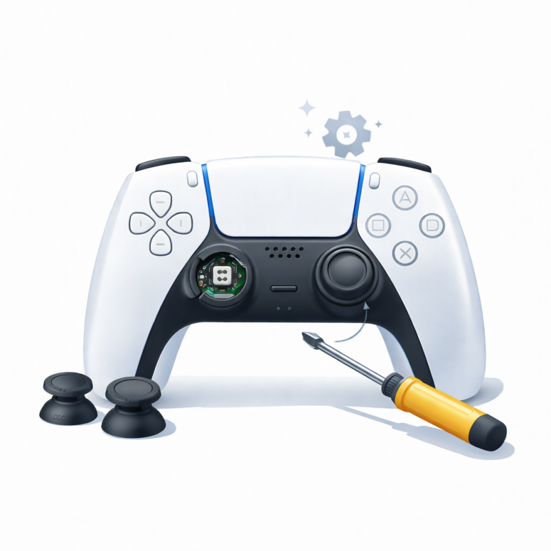 Réparation Capuchon Joystick SONY Dualsense PS5