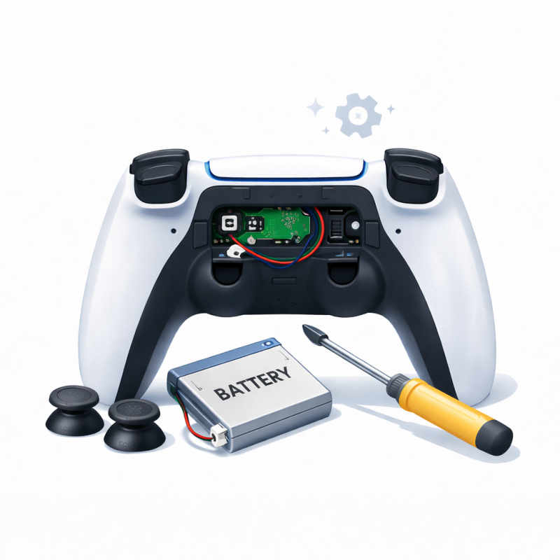 Réparation Batterie Manette Dualsense SONY PS5