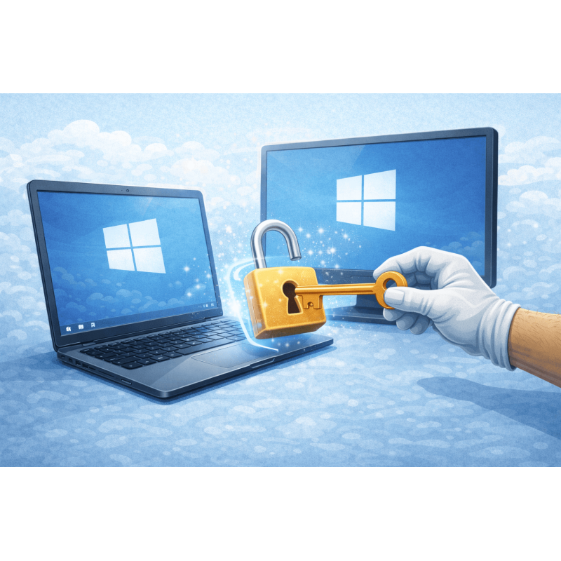 Suppression mot de passe Windows – PC & ordinateur portable