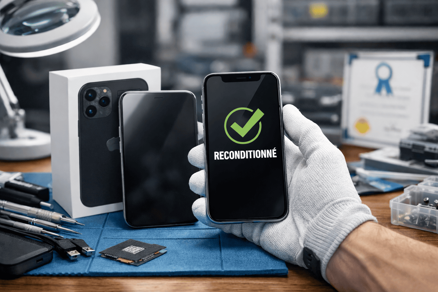 Vente téléphones neufs et reconditionnés